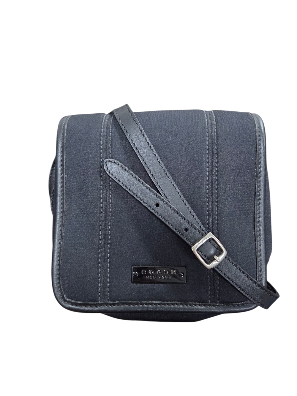 Coach Black Nylon Crossbody Bag
